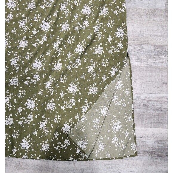 Inspired Hearts Green Floral Midi/Maxi Dress Sizes XLARGE - Picture 4 of 6